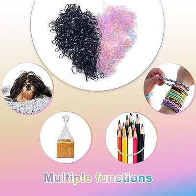 1000 Mini Rubber Bands, Soft Elastic Band With Rubber Band, Suitable For  Children's Braids