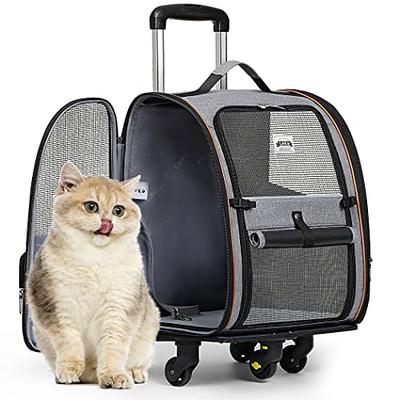 Lollimeow Pet Backpack Carrier for Cats and Puppies - Ventilated