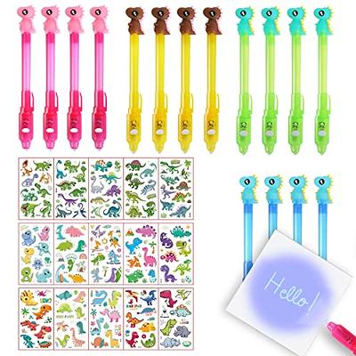 Invisible Ink Pen, Spy Pen Secret Message Writer with uv Light Magic Marker  for Drawing Fun Activity Kids Party Favors Ideas Gifts and Stock Stuffer