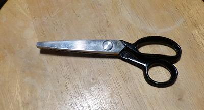 Pinking Shears For Fabric Cutting Sewing Pinking Shears Zig - Temu