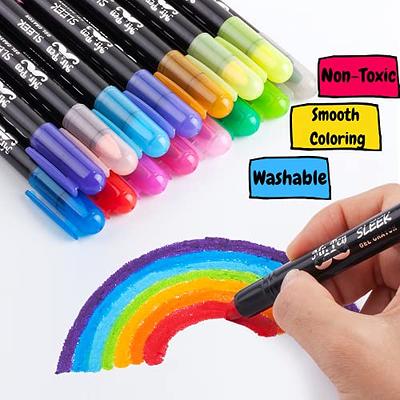 Mr. Pen- Crayons, Gel Crayons, 12 Pack, Twistable Crayons, Non