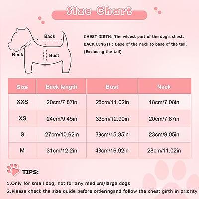 Dog Hooded Sweater Dress for Small Medium Dogs Girl, Pink Winter Warm  Fleece Female Dog Clothes, Fuzzy Dog Hoodies,Pet Coat Outfit,Cat  Apparel,Size