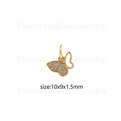 10Pcs Tiny Cubic Flower Charms, 18K Gold Plated, Pendant, Necklace Earring  Making 6x8.5mm, Jewelry Findings S20494 - Yahoo Shopping