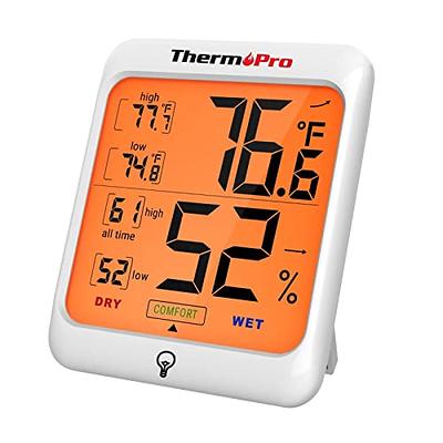 LOFICOPER Wireless Refrigerator Thermometer, Digital Fridge and Freezer  Thermometer, Wireless Temperature Monitor with 2 Sensors, Alarm Function,  ℃/℉ Switch for Indoor Outdoor Use, White - Yahoo Shopping