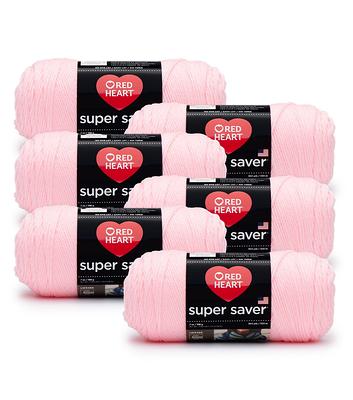 Red Heart Super Saver Jumbo Yarn 4 Bundle