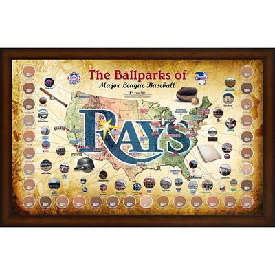 MLB Tampa Bay Rays - Logo 16 Wall Poster, 22.375 x 34 