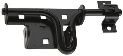 Spear 6-in Black Gate Latch