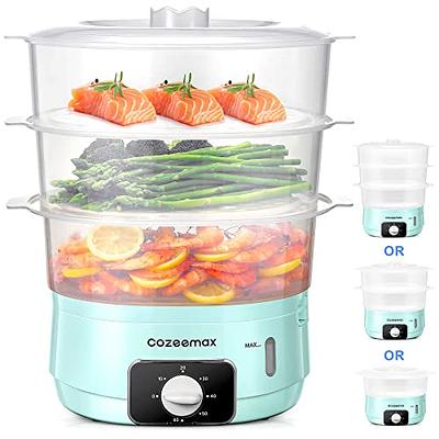 Rapid Rice & Veggie Steamer | Microwave Fresh & Frozen Vegetables in Less  Than 5 Minutes | Perfect for Dorm, Small Kitchen, or Office | Dishwasher