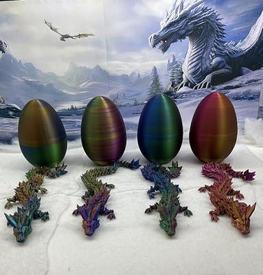  Addcean 3D Printed Dragon in Egg, Full Articulated