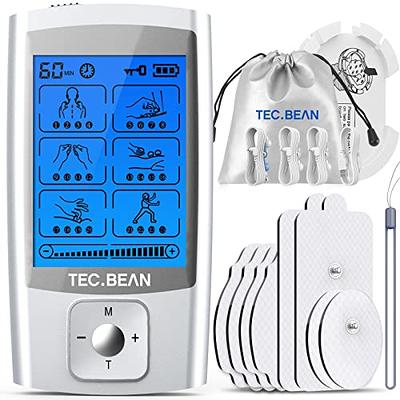 TENS Unit Muscle Stimulator for Pain Relief, Portable and Rechargeable, 6  Modes Electronic Pulse EMS Tens Machine Mini Massager for Physical Therapy  Sciatica and Shoulder Recovery - Yahoo Shopping