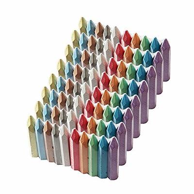 JOYIN 120 Pack Sidewalk Chalk for Kids Giant Box Non-toxic Jumbo Colored  Washable Sidewalk Chalk for Toddlers in 10 Colors (120 Pieces)