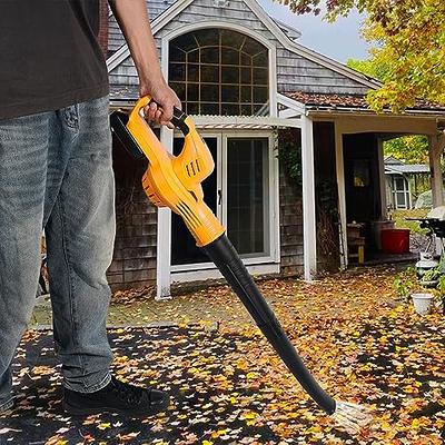 Leaf Blower Cordless with 2 Batteries and Charger, 150MPH Handheld Electric Cordless  Leaf Blower with 2 Speed Mode, 2.0Ah Battery Powered Leaf Blowers for Lawn  Care, Patio, Blowing Leaves, and Snow - Yahoo Shopping