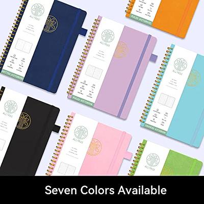 Ctosree 30 Pcs Small Notebook with Pen Holder and Tabs Lined