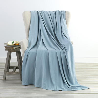 Nestl Cut Plush Fleece Throw Blanket - Lightweight Super Soft