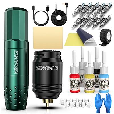 Dragonhawk Pro Complete Tattoo Pen Kit - Lightweight Tattoo Pen