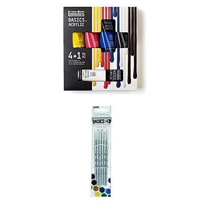 Liquitex BASICS Acrylic Paint Set, 12 x 118ml (4-oz) Tube Paint Set