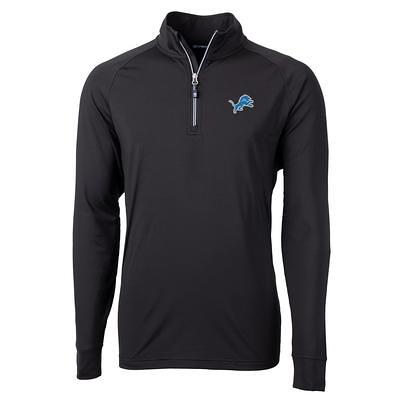 Men's Cutter & Buck Heather Navy Jacksonville Jaguars Big Tall Adapt Eco Knit Quarter-Zip Pullover Top