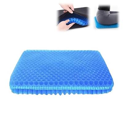 Tuzely Gel Cushion, Tuzely Gel Pressure Relief Cushion, Gel Seat Cushion  for Long Sitting Pressure Relief, Alltelic Gel Pressure Relief Cushion, Gel  Seat Cushion for Office Chair-15x12.6x0.5inch - Yahoo Shopping