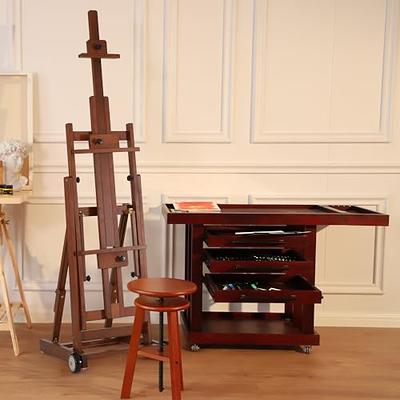 Wooden Floor Easel, Artist Easel, Studio Easel, Painting Easel