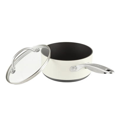 Anolon Achieve 12 Nonstick Hard Anodized Frying Pan Cream