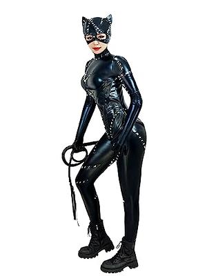 Black Spandex Catsuit Costume for Women