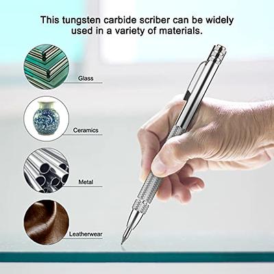 Tungsten Carbide Tip Scribe, Metal Etching Pen Carve Engraver