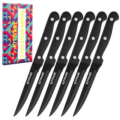  4 LONGHORN STEAKHOUSE STEAK KNIVES New! ~ BBQ Kitchen Dining  Chop Knife Set by madamecoffee: Home & Kitchen