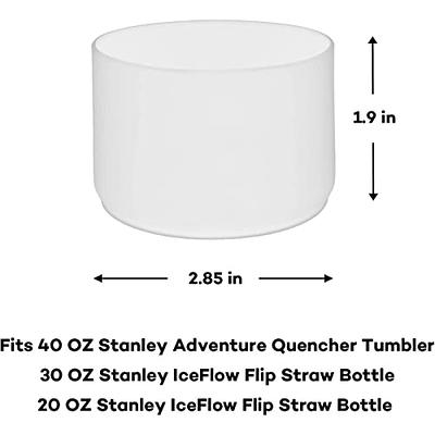 JERYMUND 2Pcs Silicone Boot Sleeve for Stanley Cup Accessories, Protective  Water Bottle Bottom Cover for Stanley 40 oz Tumbler with Handle - Yahoo  Shopping