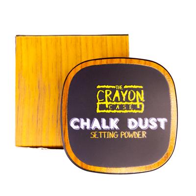 The Crayon Case Chalk Dust Setting Powder - Letter S, White