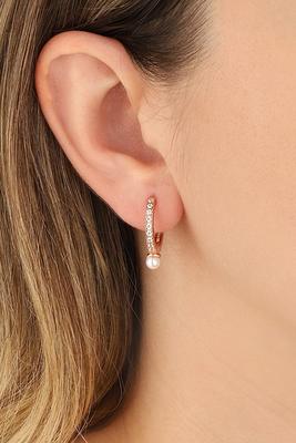 Hoop Earrings in Yellow, Rose or White Gold