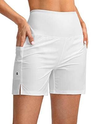 Women's Plus Size 9 Quick Dry Elastic Waist Modest Board Shorts