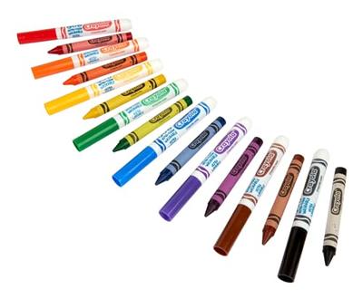 Crayola Ultra-Clean Washable Marker Classpack, Fine Line, 10-Assorted  Colors, Set of 200