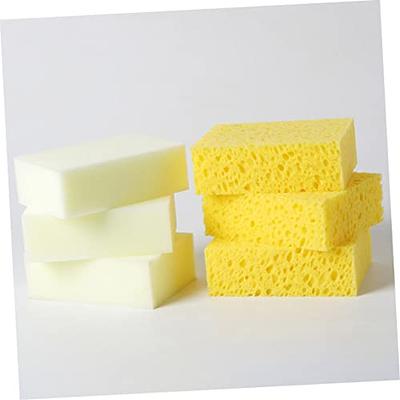 EXCEART Pottery 16 Pcs Ceramic Square Sponge Scrubber Sponges