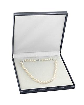 The Pearl Source 14K Gold 5.0-5.5mm AAAA Quality White Freshwater