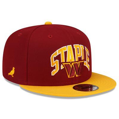 Washington Commanders New Era Balanced 9FIFTY Trucker Snapback Hat -  Burgundy