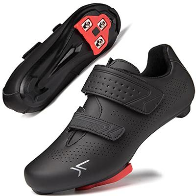  Unisex Cycling Shoes Compatible with Peloton Shimano SPD &  Look ARC Delta, Road Cycling Indoor Riding Shoes, Outdoor Road Bike Shoes  for Men and Women, 41