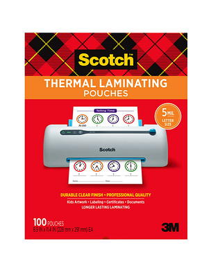 Laminating Sheets (9 x 12, 50 Sheets, Glossy) - Self Laminating Sheets  for 8.5 x 11 Items, Clear Contact Paper, Adhesive Cold Laminate Sheets