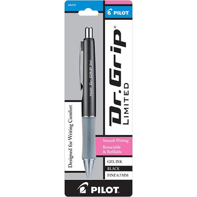 Pilot Dr. Grip Retractable Fine Point Pen Refills, Black