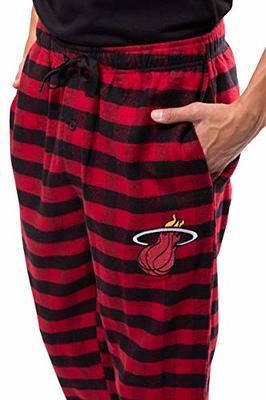 Ultra Game NBA Men's Sleepwear Super Soft Flannel Pajama Loungewear Pants