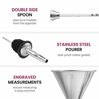 Double Cocktail Jigger For Bartending Stainless Steel Bar Tools
