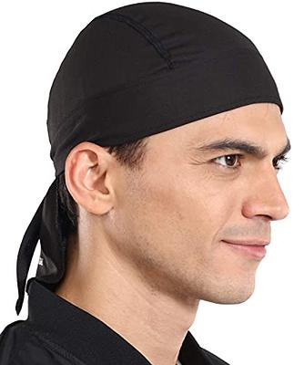 Tough Headwear Cooling Helmet Liner - Do Rag Skull Caps for Men