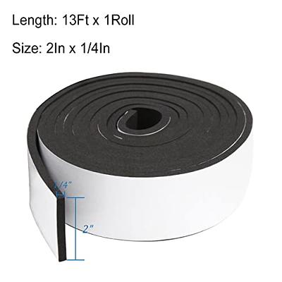 High Density Foam Weather Stripping Door Seal Strip Insulation Tape Roll  for Insulating Door Frame, Window, Air Conditioner | Self Adhesive Sealing