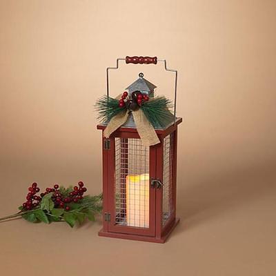 Gerson Black Hurricane Lantern