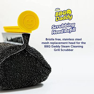 BBQ Daddy Grill Brush - Bristle Free Steam Cleaning Scrubber