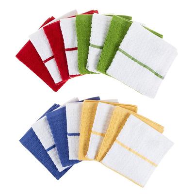 Buy Homesmart Set of 20 Teal Double Sided Microfiber and Scratch Fiber Dish  Cloth at ShopLC.