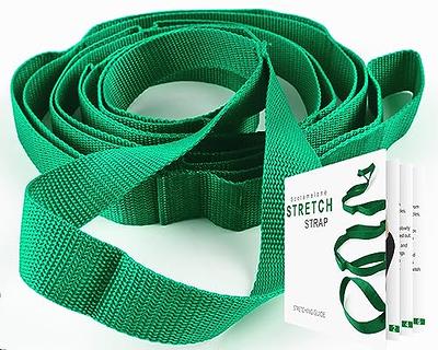 Scotamalone Stretching Strap yoga straps for stretching physical therapy  equipment stretch strap Exercise Strap with Exercise Book Rehab Multi-Loop  Strap Nonelastic for Pilates, Dance and Gymnastics - Yahoo Shopping