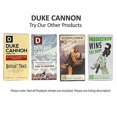 Duke Cannon Supply Co. Buffalo Trace Bourbon Soap, Big American, Oak Barrel Scent - 10 oz