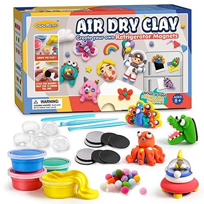 24 Colors DIY Air Dry Clay,Magic Modeling Clay,Ultra Light Clay with Tools  for Creative Crafts,Kids,Adults,Gifts,Party Decor