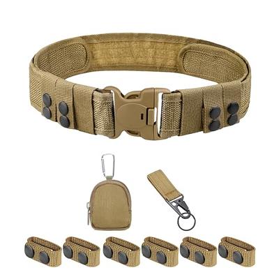 MELOTOUGH Tactical Outdoor H-Harness Duty Belt Suspenders + Police