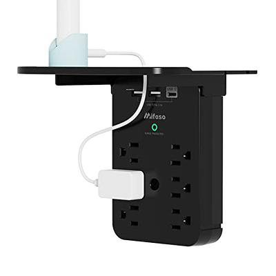 Outdoor Smart Plug, TESSAN WiFi Outlet Works with Alexa, Google Assistant,  2 Individual Socket Outside Power Strip Waterproof Timer Extension Cord  with Switch for Lights and 2HP Pool Pump 